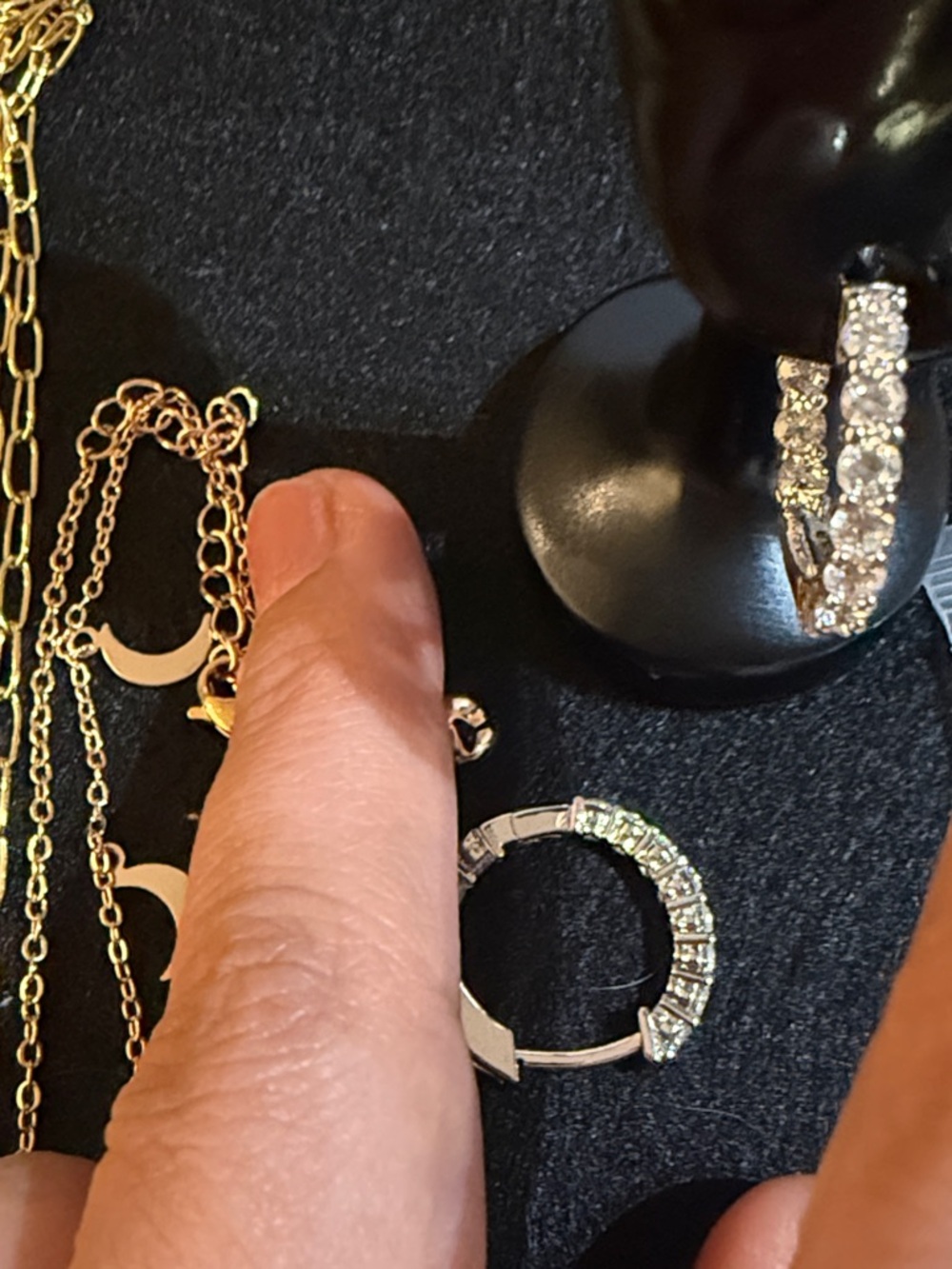 Platinum Color Brass And Silver Plated With Special Zircon